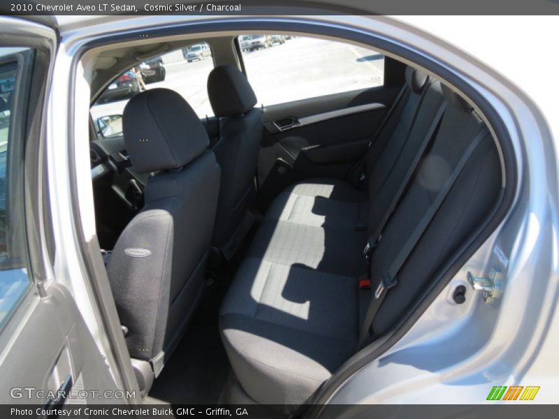 Cosmic Silver / Charcoal 2010 Chevrolet Aveo LT Sedan