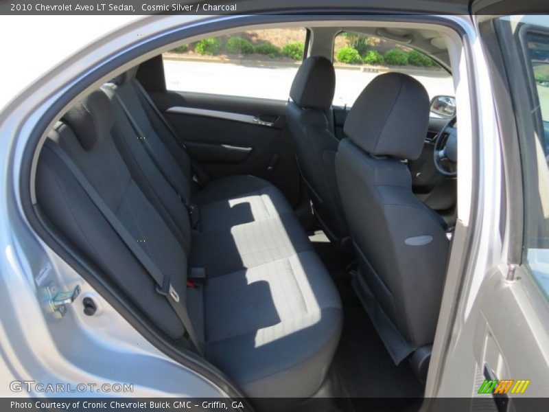 Cosmic Silver / Charcoal 2010 Chevrolet Aveo LT Sedan