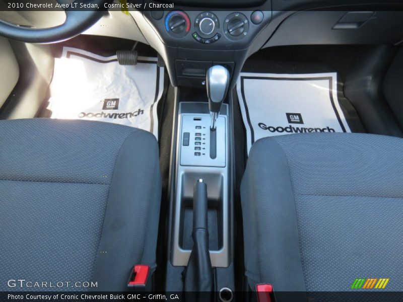 Cosmic Silver / Charcoal 2010 Chevrolet Aveo LT Sedan