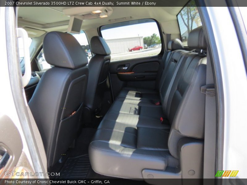Summit White / Ebony 2007 Chevrolet Silverado 3500HD LTZ Crew Cab 4x4 Dually