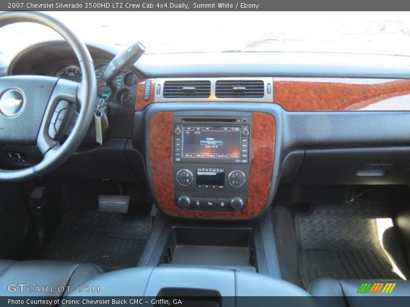 Summit White / Ebony 2007 Chevrolet Silverado 3500HD LTZ Crew Cab 4x4 Dually