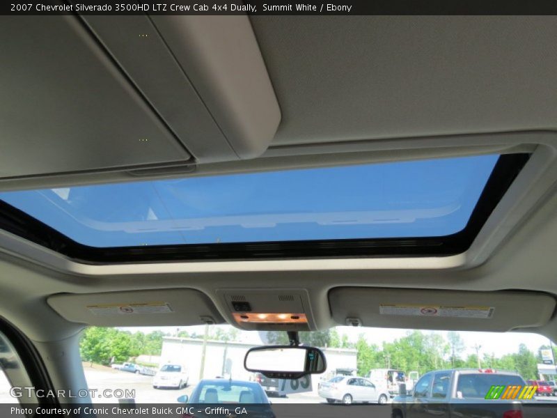 Summit White / Ebony 2007 Chevrolet Silverado 3500HD LTZ Crew Cab 4x4 Dually