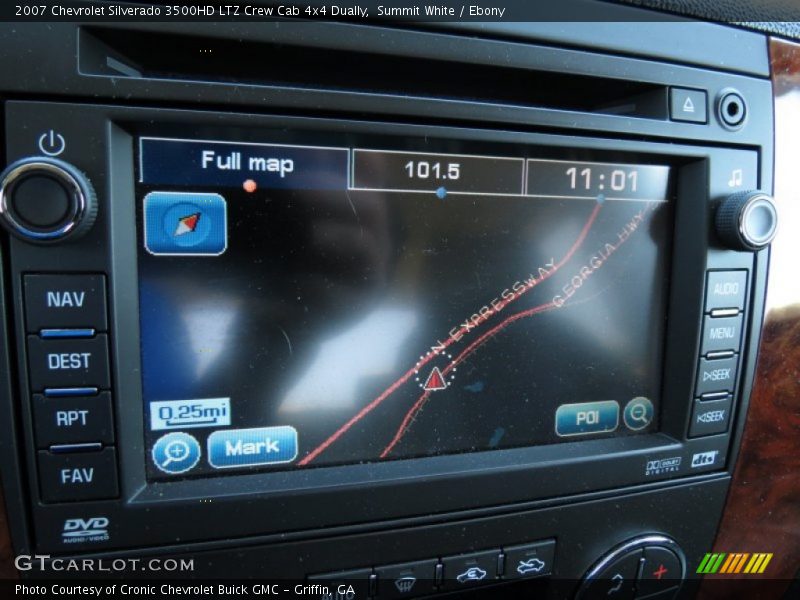 Summit White / Ebony 2007 Chevrolet Silverado 3500HD LTZ Crew Cab 4x4 Dually