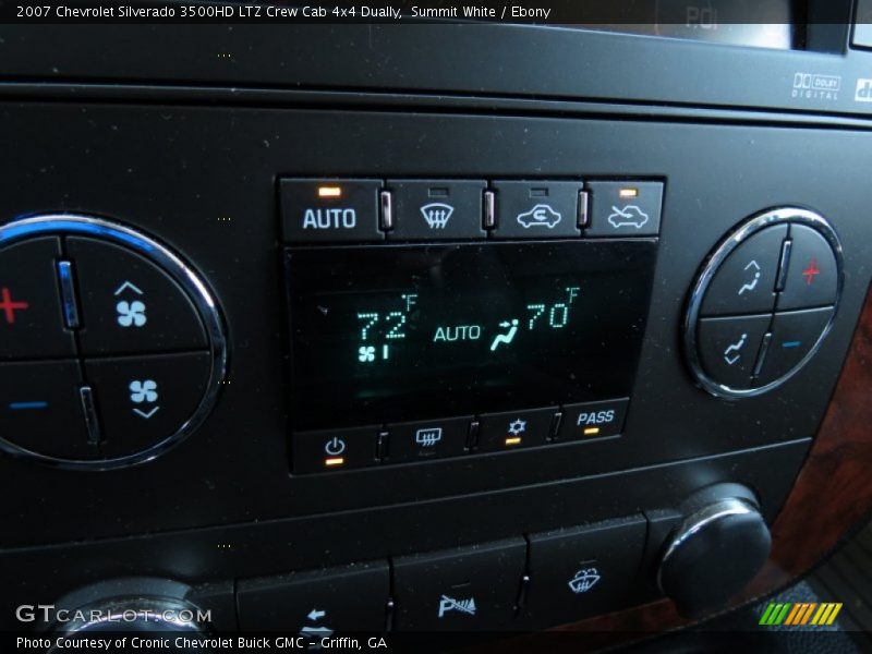 Summit White / Ebony 2007 Chevrolet Silverado 3500HD LTZ Crew Cab 4x4 Dually