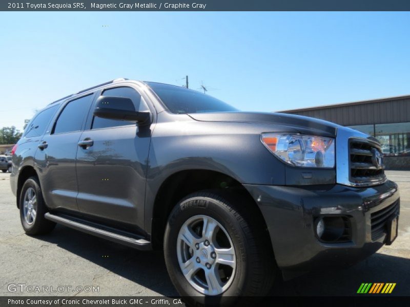 Magnetic Gray Metallic / Graphite Gray 2011 Toyota Sequoia SR5