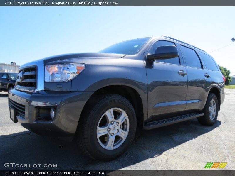 Magnetic Gray Metallic / Graphite Gray 2011 Toyota Sequoia SR5