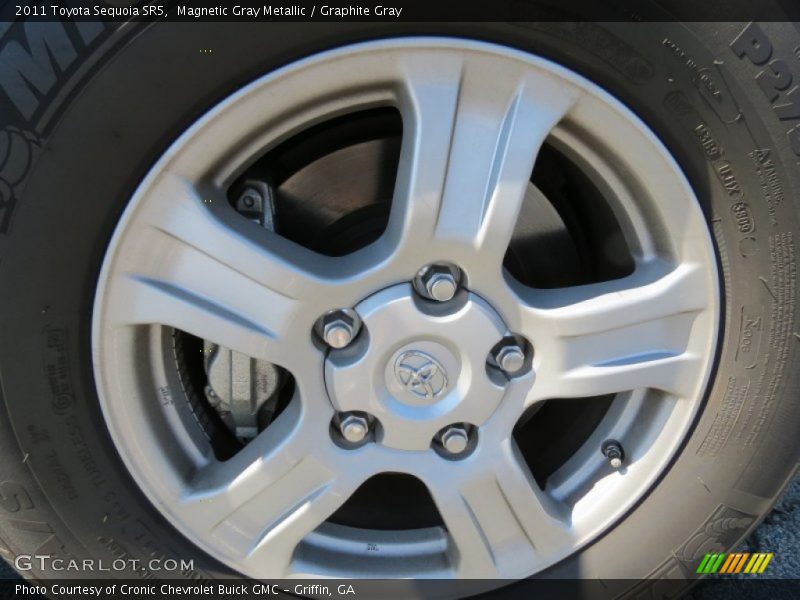 Magnetic Gray Metallic / Graphite Gray 2011 Toyota Sequoia SR5