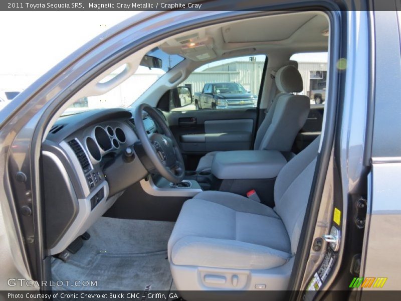 Magnetic Gray Metallic / Graphite Gray 2011 Toyota Sequoia SR5
