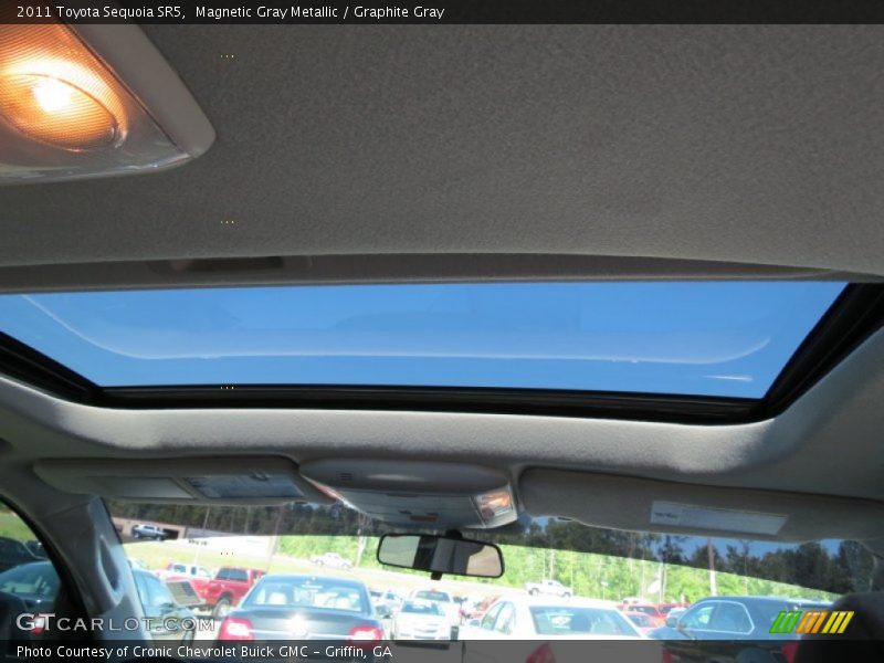Magnetic Gray Metallic / Graphite Gray 2011 Toyota Sequoia SR5