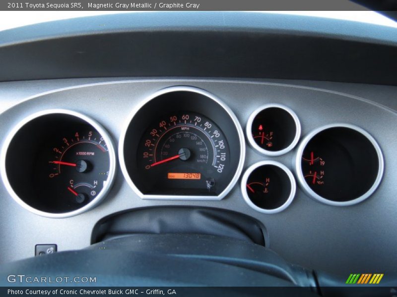 Magnetic Gray Metallic / Graphite Gray 2011 Toyota Sequoia SR5