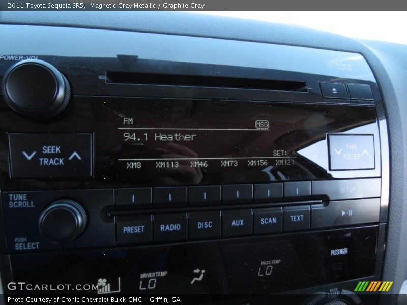 Magnetic Gray Metallic / Graphite Gray 2011 Toyota Sequoia SR5