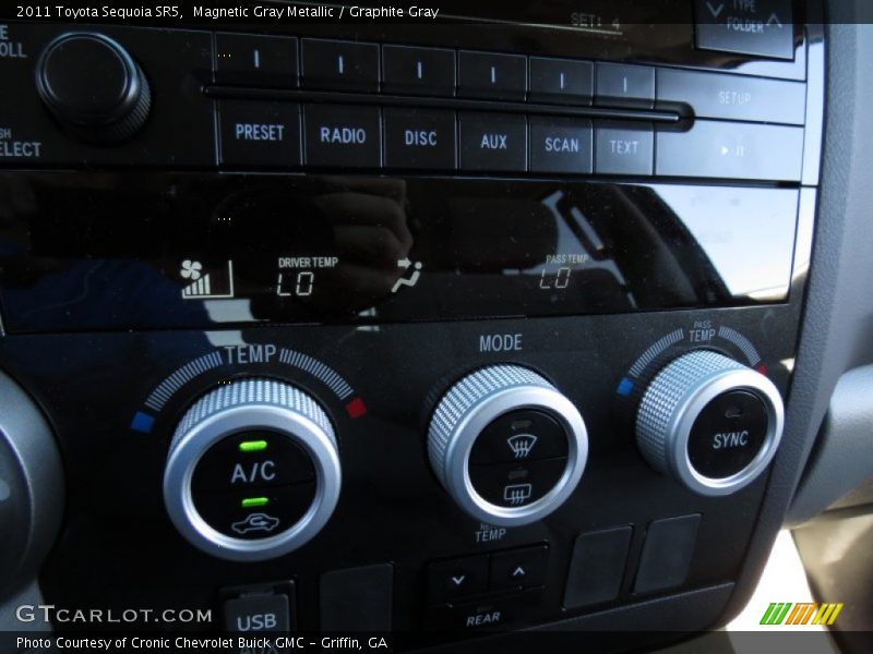 Magnetic Gray Metallic / Graphite Gray 2011 Toyota Sequoia SR5