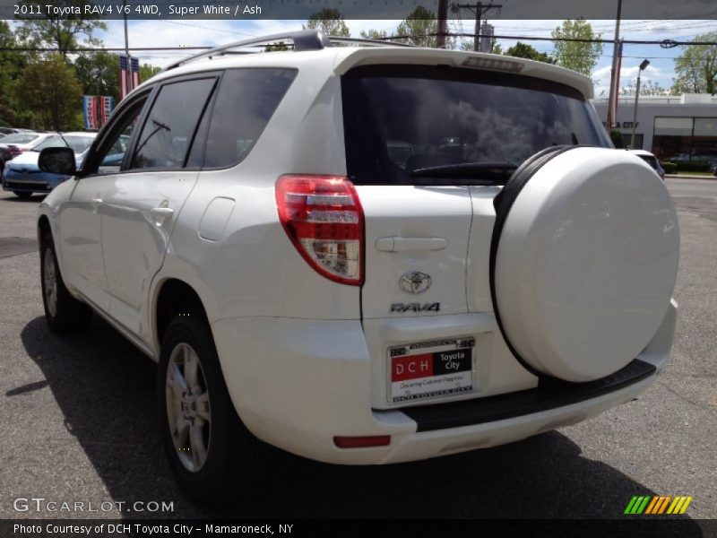 Super White / Ash 2011 Toyota RAV4 V6 4WD