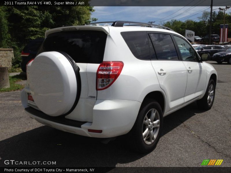 Super White / Ash 2011 Toyota RAV4 V6 4WD