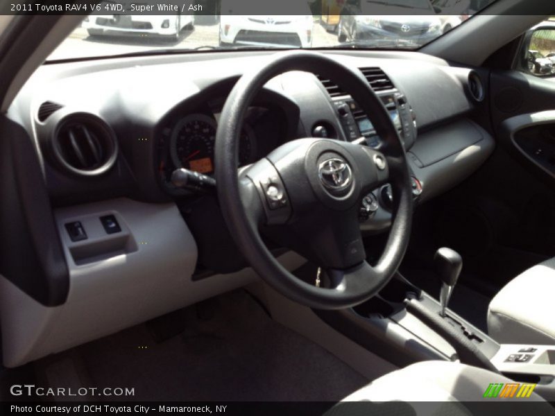 Super White / Ash 2011 Toyota RAV4 V6 4WD