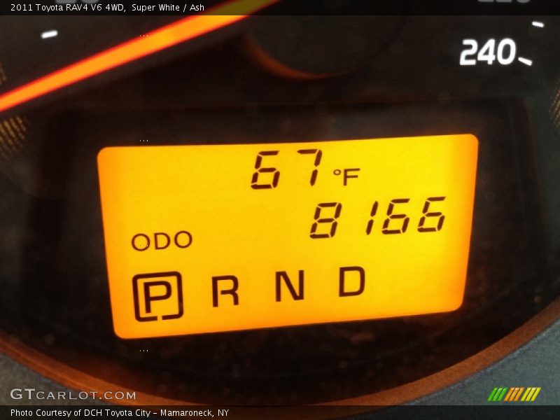 Super White / Ash 2011 Toyota RAV4 V6 4WD