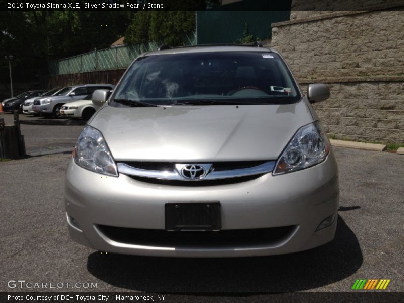 Silver Shadow Pearl / Stone 2010 Toyota Sienna XLE