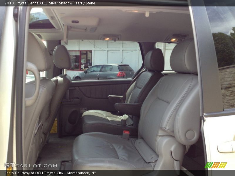 Silver Shadow Pearl / Stone 2010 Toyota Sienna XLE