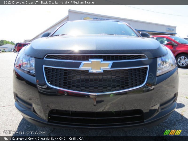 Black Granite Metallic / Medium Titanium 2012 Chevrolet Cruze LT