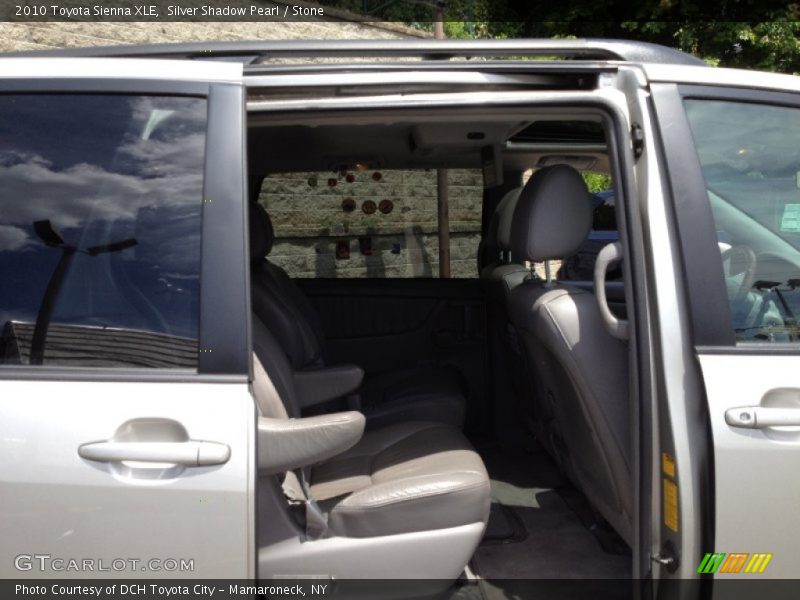 Silver Shadow Pearl / Stone 2010 Toyota Sienna XLE