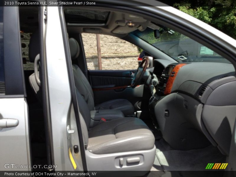 Silver Shadow Pearl / Stone 2010 Toyota Sienna XLE