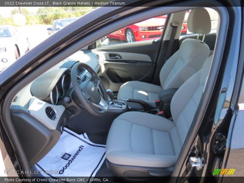 Black Granite Metallic / Medium Titanium 2012 Chevrolet Cruze LT