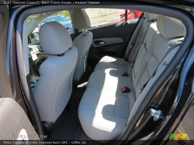 Black Granite Metallic / Medium Titanium 2012 Chevrolet Cruze LT
