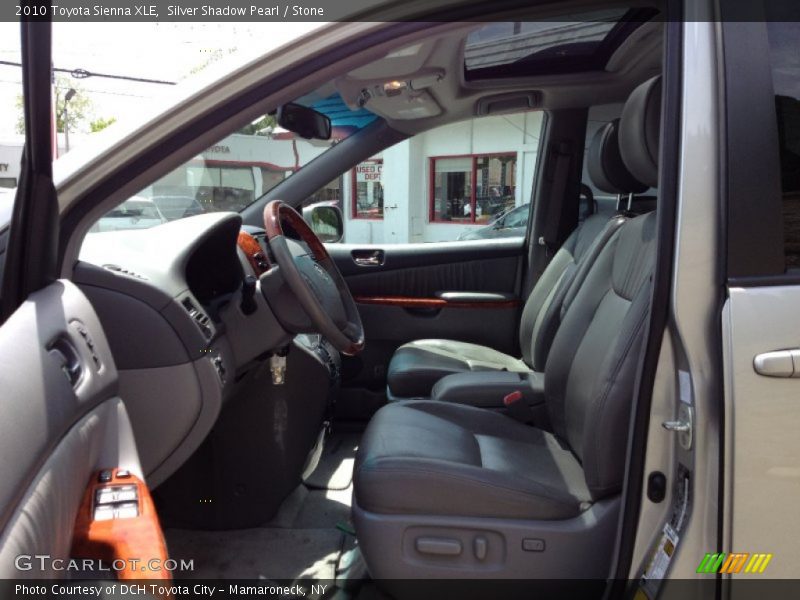 Silver Shadow Pearl / Stone 2010 Toyota Sienna XLE