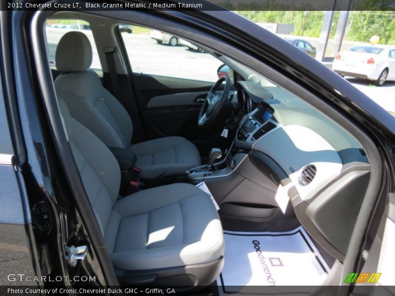 Black Granite Metallic / Medium Titanium 2012 Chevrolet Cruze LT