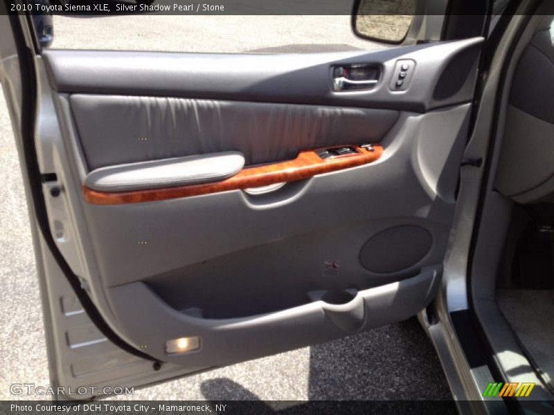 Silver Shadow Pearl / Stone 2010 Toyota Sienna XLE