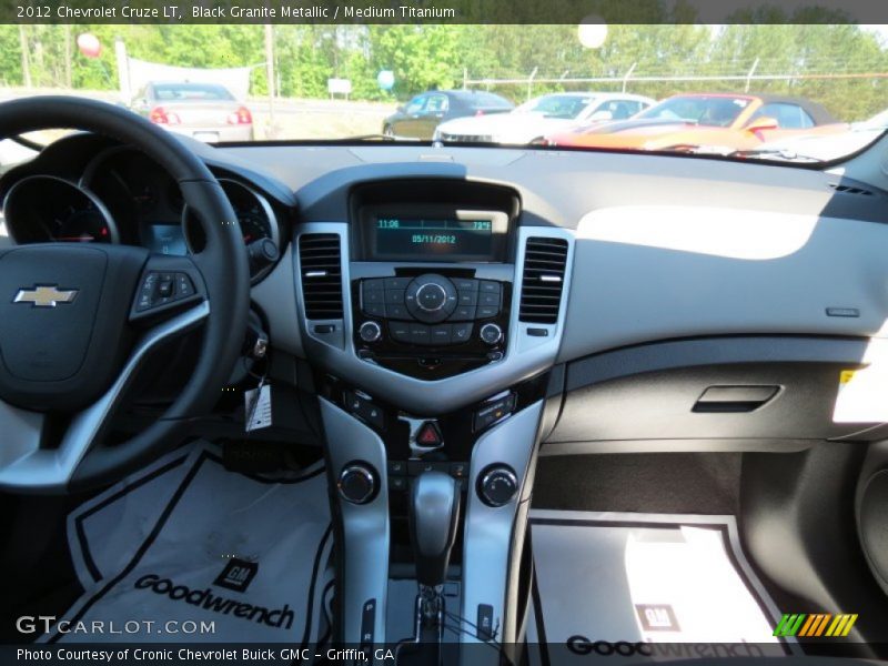 Black Granite Metallic / Medium Titanium 2012 Chevrolet Cruze LT