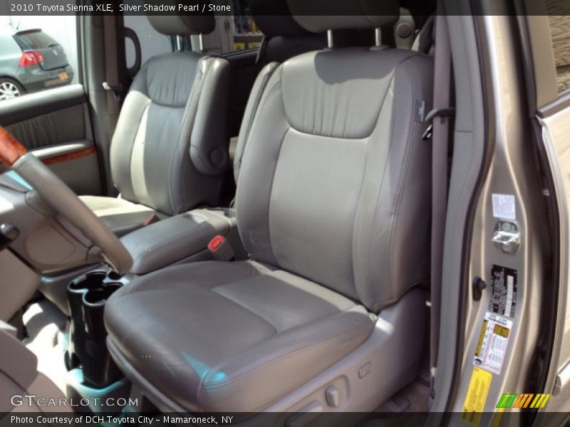 Silver Shadow Pearl / Stone 2010 Toyota Sienna XLE