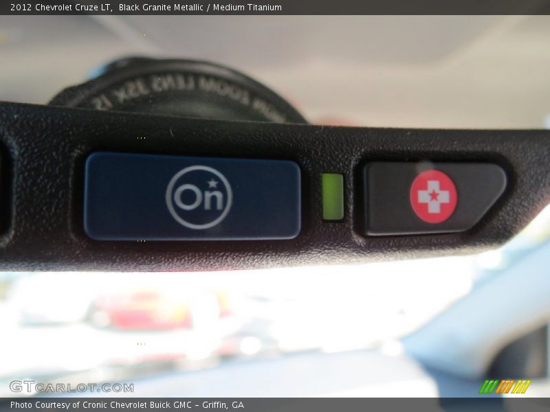 Black Granite Metallic / Medium Titanium 2012 Chevrolet Cruze LT