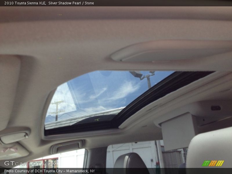 Silver Shadow Pearl / Stone 2010 Toyota Sienna XLE