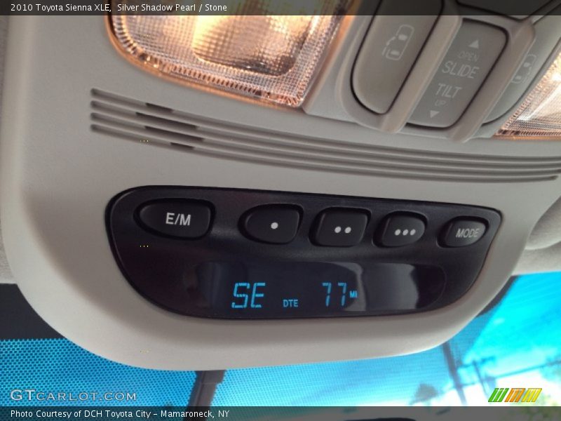 Silver Shadow Pearl / Stone 2010 Toyota Sienna XLE