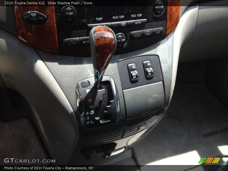 Silver Shadow Pearl / Stone 2010 Toyota Sienna XLE
