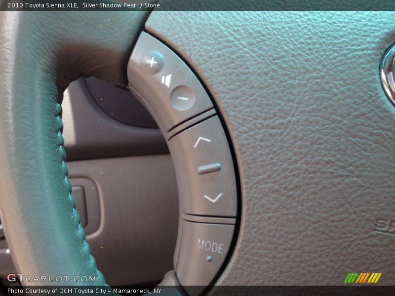 Silver Shadow Pearl / Stone 2010 Toyota Sienna XLE