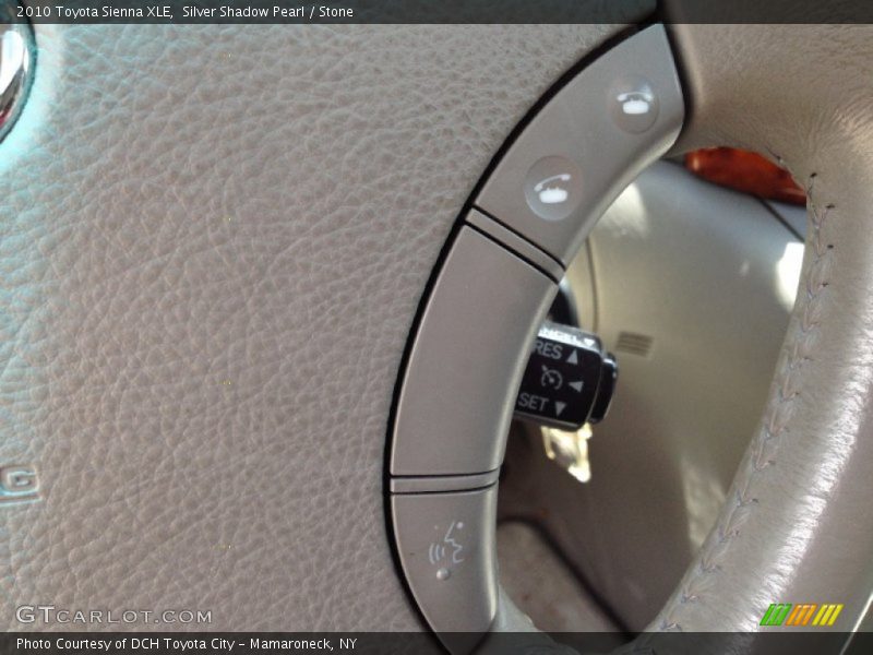 Silver Shadow Pearl / Stone 2010 Toyota Sienna XLE