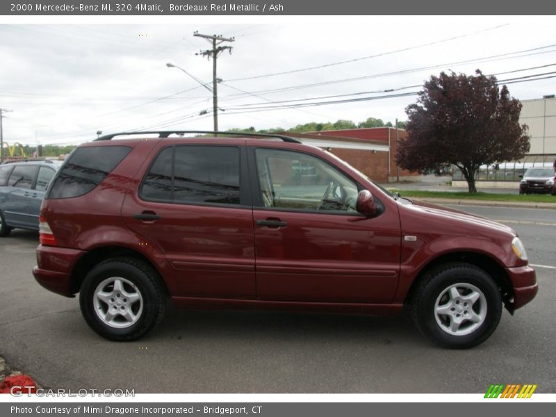 Bordeaux Red Metallic / Ash 2000 Mercedes-Benz ML 320 4Matic