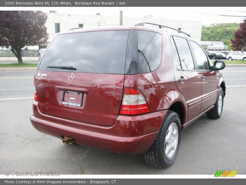 Bordeaux Red Metallic / Ash 2000 Mercedes-Benz ML 320 4Matic