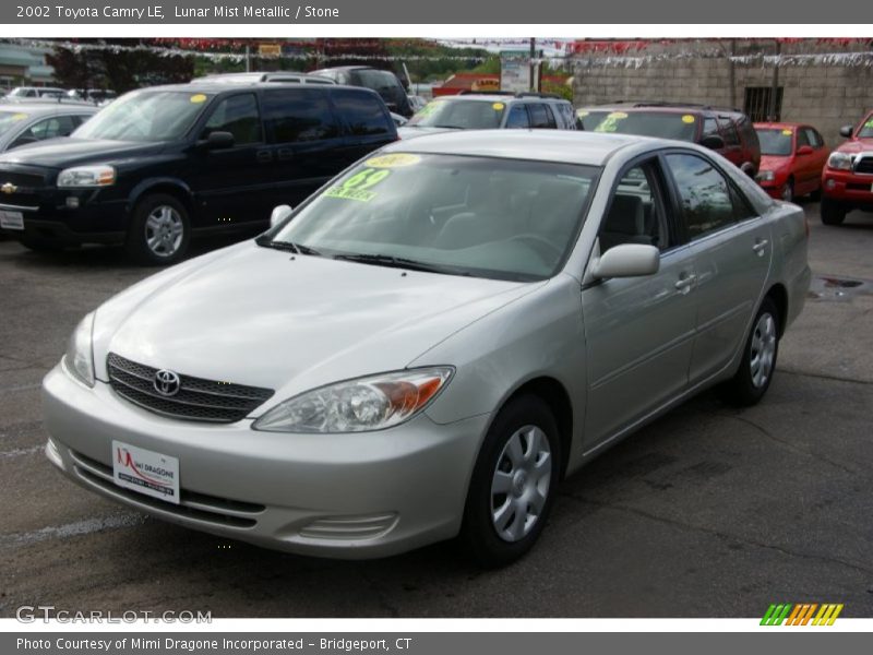 Lunar Mist Metallic / Stone 2002 Toyota Camry LE