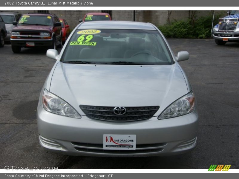 Lunar Mist Metallic / Stone 2002 Toyota Camry LE