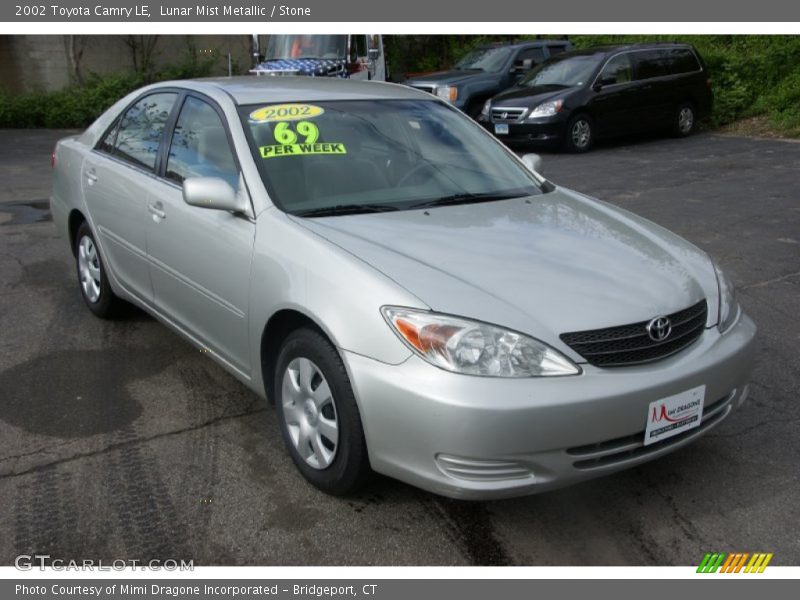 Lunar Mist Metallic / Stone 2002 Toyota Camry LE