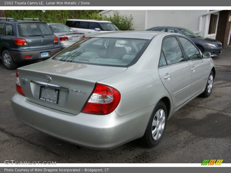 Lunar Mist Metallic / Stone 2002 Toyota Camry LE