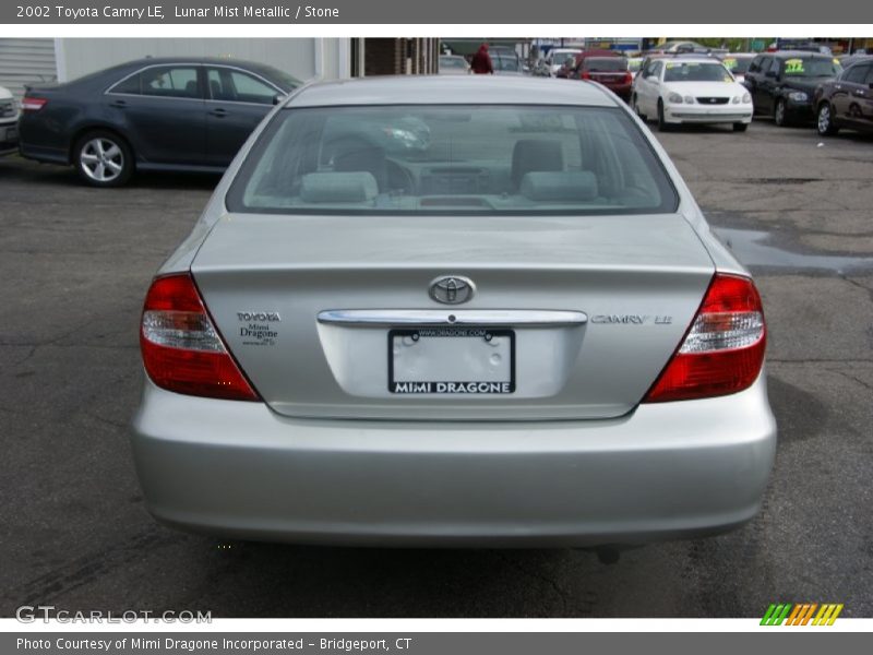 Lunar Mist Metallic / Stone 2002 Toyota Camry LE