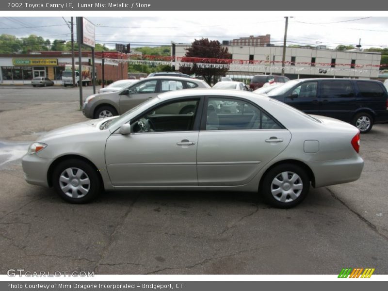 Lunar Mist Metallic / Stone 2002 Toyota Camry LE