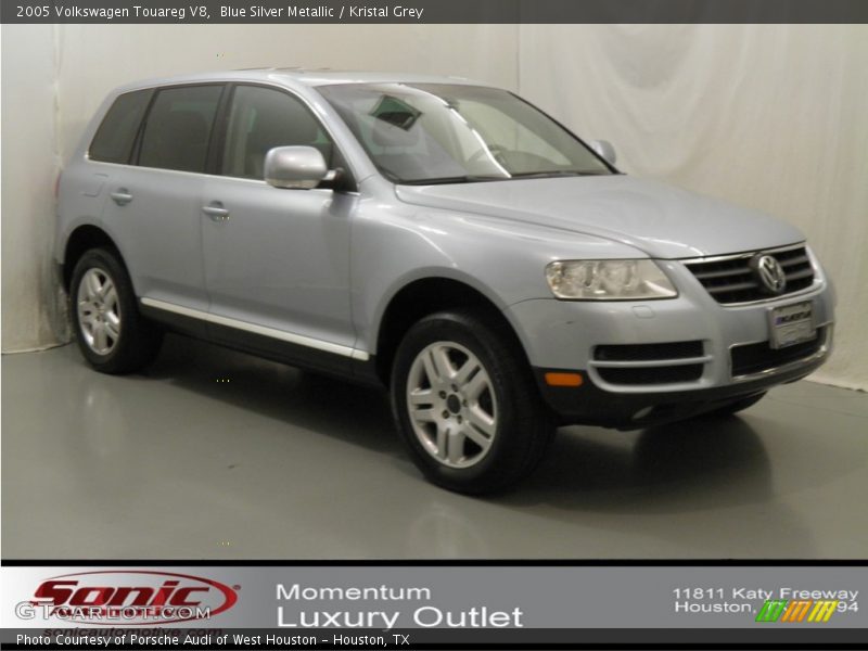 Blue Silver Metallic / Kristal Grey 2005 Volkswagen Touareg V8