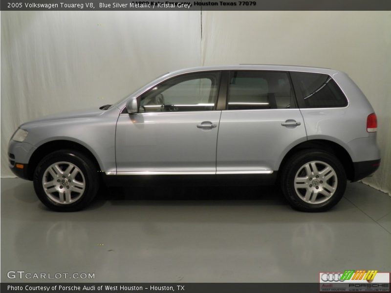 Blue Silver Metallic / Kristal Grey 2005 Volkswagen Touareg V8