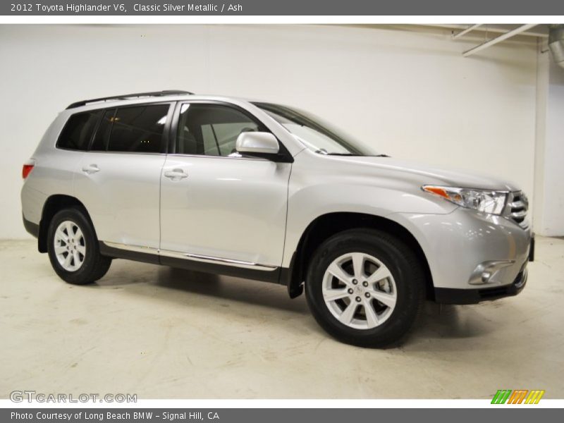 Classic Silver Metallic / Ash 2012 Toyota Highlander V6