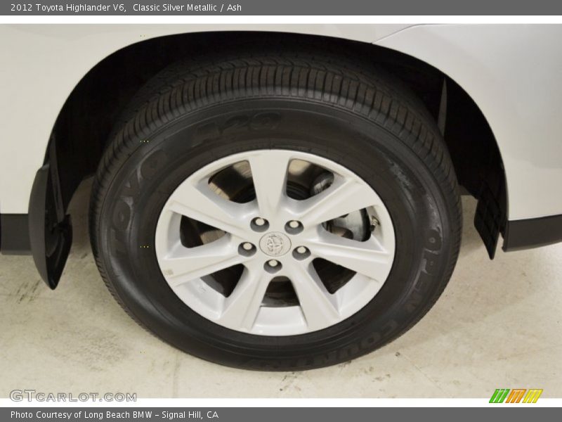 Classic Silver Metallic / Ash 2012 Toyota Highlander V6